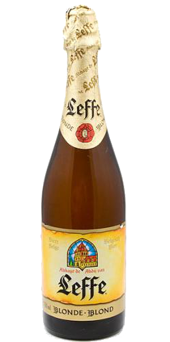 Grote fles Leffe Blond van 0,75 liter Grote fles Leffe Blond van 0,75 liter